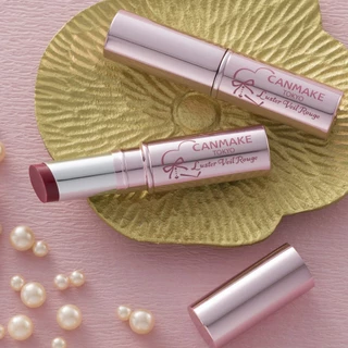 CANMAKE LUSTER VEIL ROUGE ลิปสติกเนื้อฟิล์ม นุ่มละมุน ลดเลือนร่องริมฝีปาก
