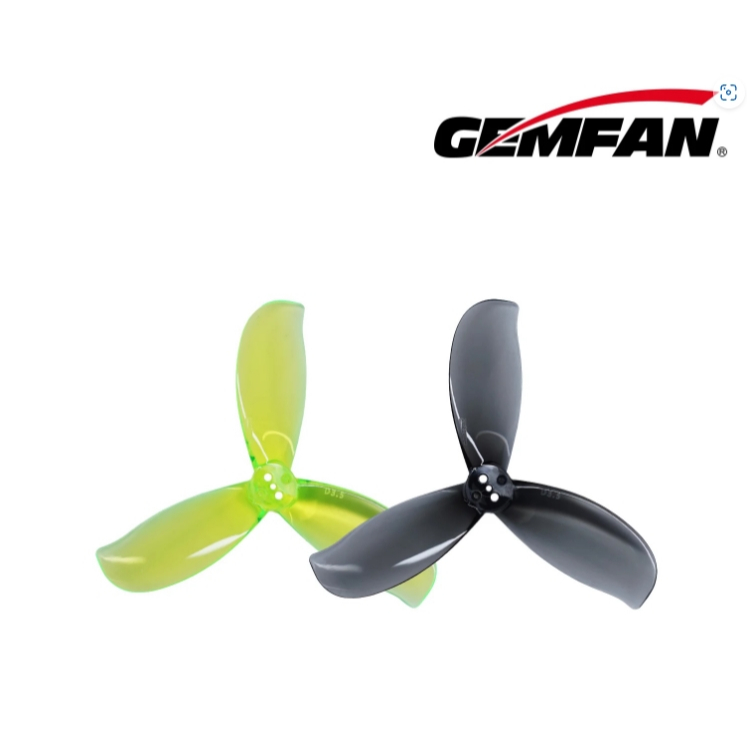 [ใบพัดโดรน 3.5นิ้ว] GEMFAN D3.5 Ducted PC 3 Blade 1.5mm 1ถุง 4ใบ สุ่มสี