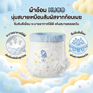 【ซื้อ 1 แถม 1】 ผ้าอ้อมเด็ก นุ่มลื่น แบบสวม/แบบเทป ซึมซับดีเยี่ยม ป้องกัน 360° คุณภาพสูง ลูกนอนหลับสบายทั้งคืน ผ้าอ้อม