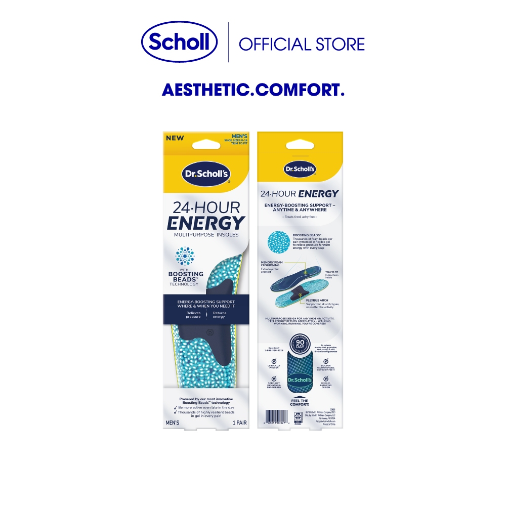 Dr.Scholl's 24 Hour Energy Multipurpose Insoles Men