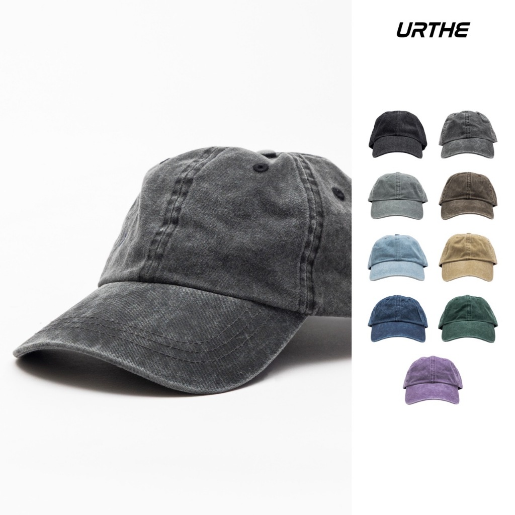 URTHE - หมวกแก๊ป ฟอกสี รุ่น ACID WASHING CAP