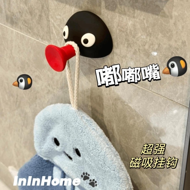 🐧พิงกุตะขอแขวนของ ใช้กันประตูชน door stopper Pingu penguin hanger ที่กันประตูชน พิงกุเพนกวิ้นของใช้น่ารัก