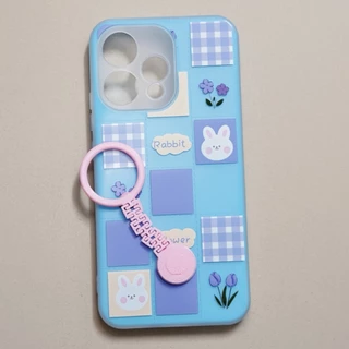 เคส Rabbit case ลายการ์ตูน oppo - A15 A15s A16 A17 A17k A18 A38 A3 A3X A5i A6 A6X A6pro A57 A77s