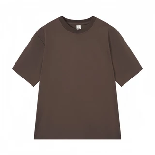 B&R เสื้อยืดแขนสั้น สีพื้น เรียบง่ายสไตล์ญี่ปุ่น หลวมสบาย ระบายอากาศได้ดี ลำลองแมทช์ง่าย