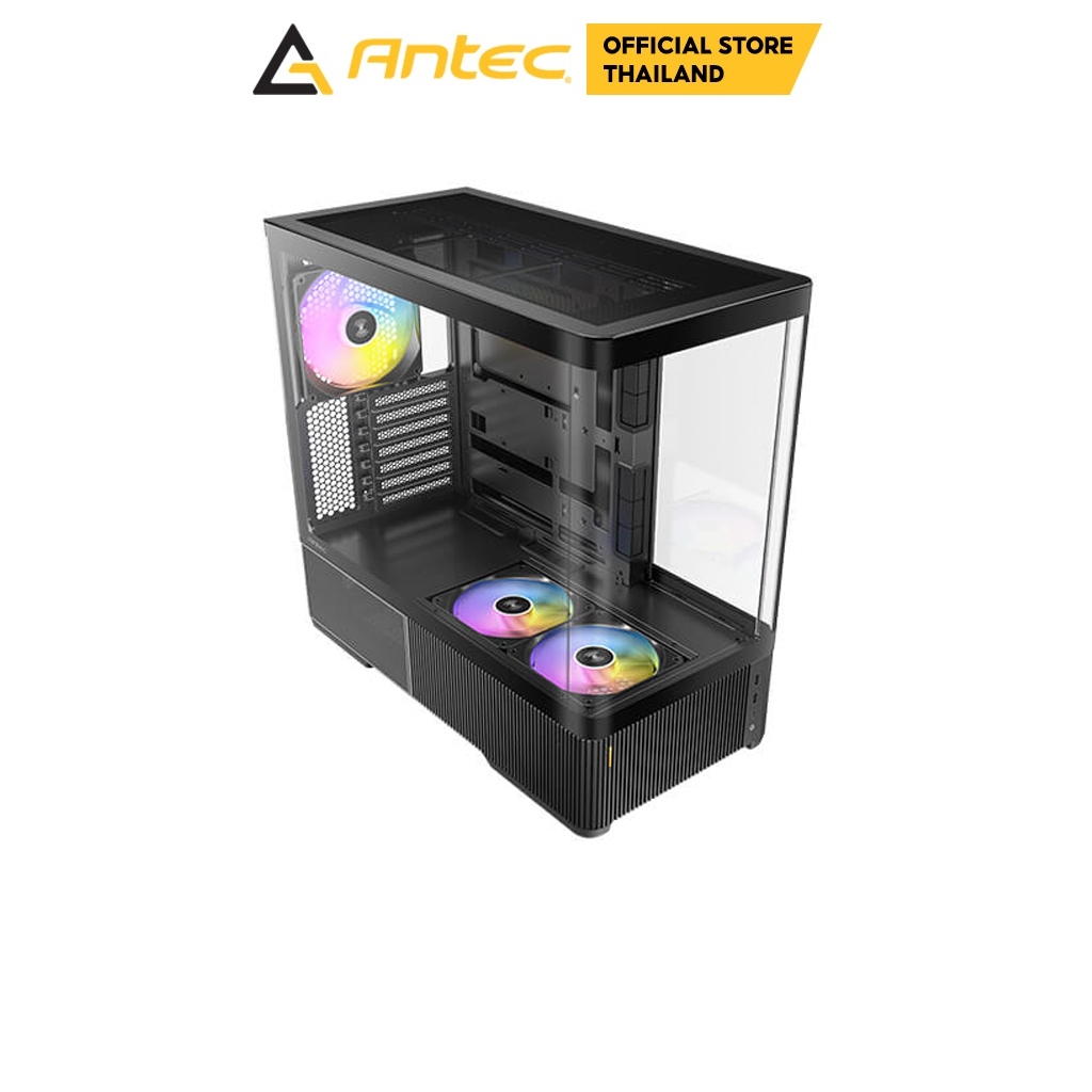 CASE ANTEC C6 CURVE ARGB BLACK