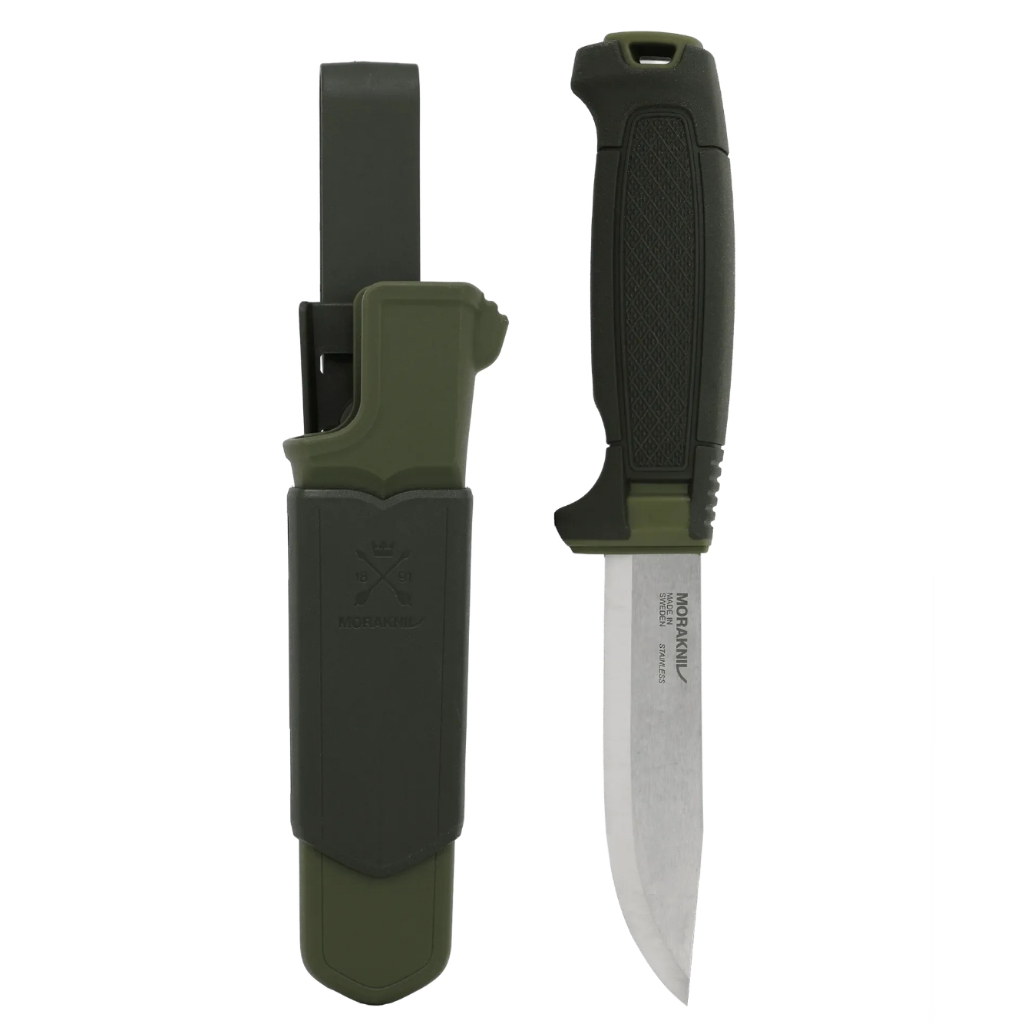 Morakniv Amberg (S) มีดพกพา สแตนเลส รุ่นใหม่ มีดนำเข้า จากสวีเดน (Made in Sweden) by Jeep Camping