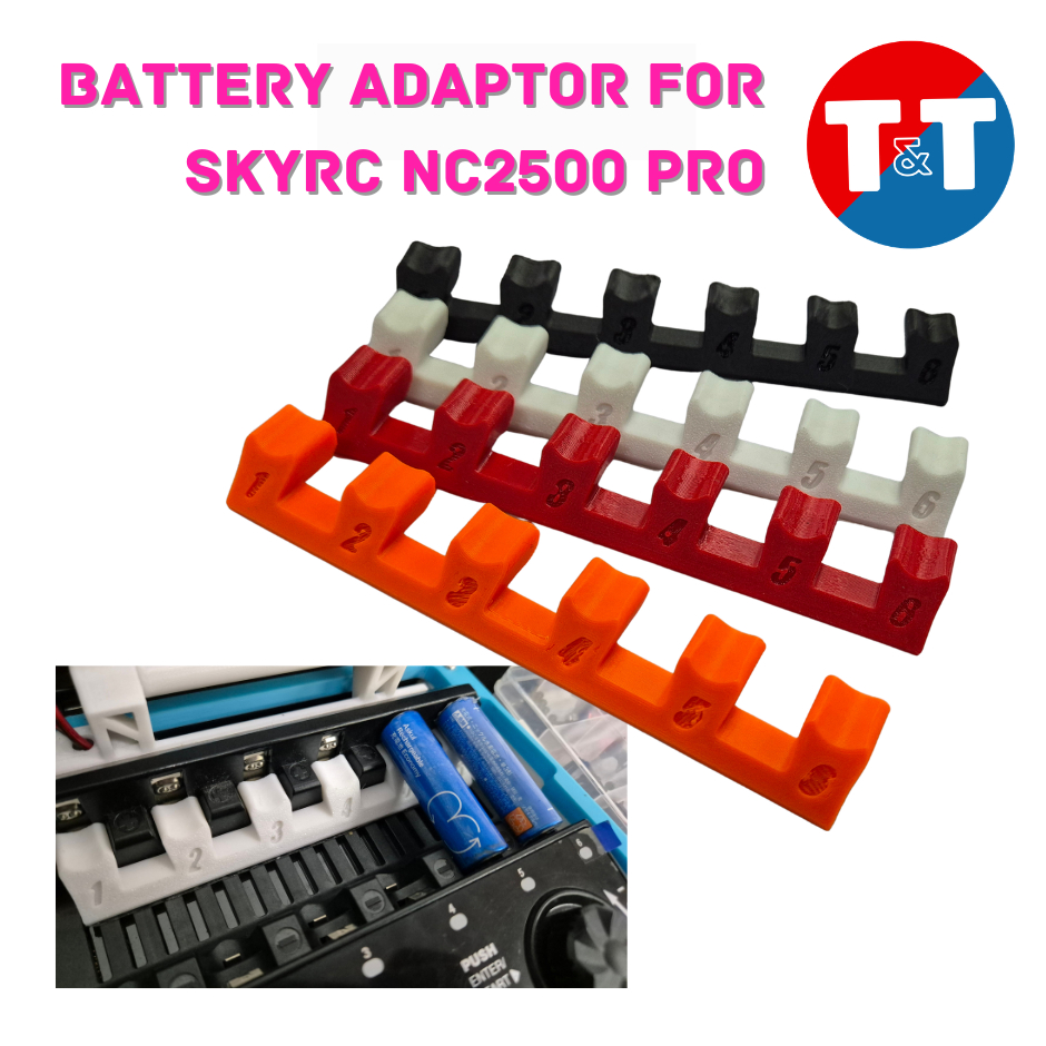 MINI4WD NC2500 Pro Battery adaptor (เฉพาะอแดปเตอร์รองถ่าน)
