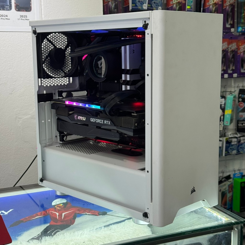 คอม PC Gaming Core i9-9900KF Ram 16GB RTX3070 8GB M.2 1TB สเปคแรงๆลื่นๆ RGB ปรับไฟได้ทั้งเครื่อง