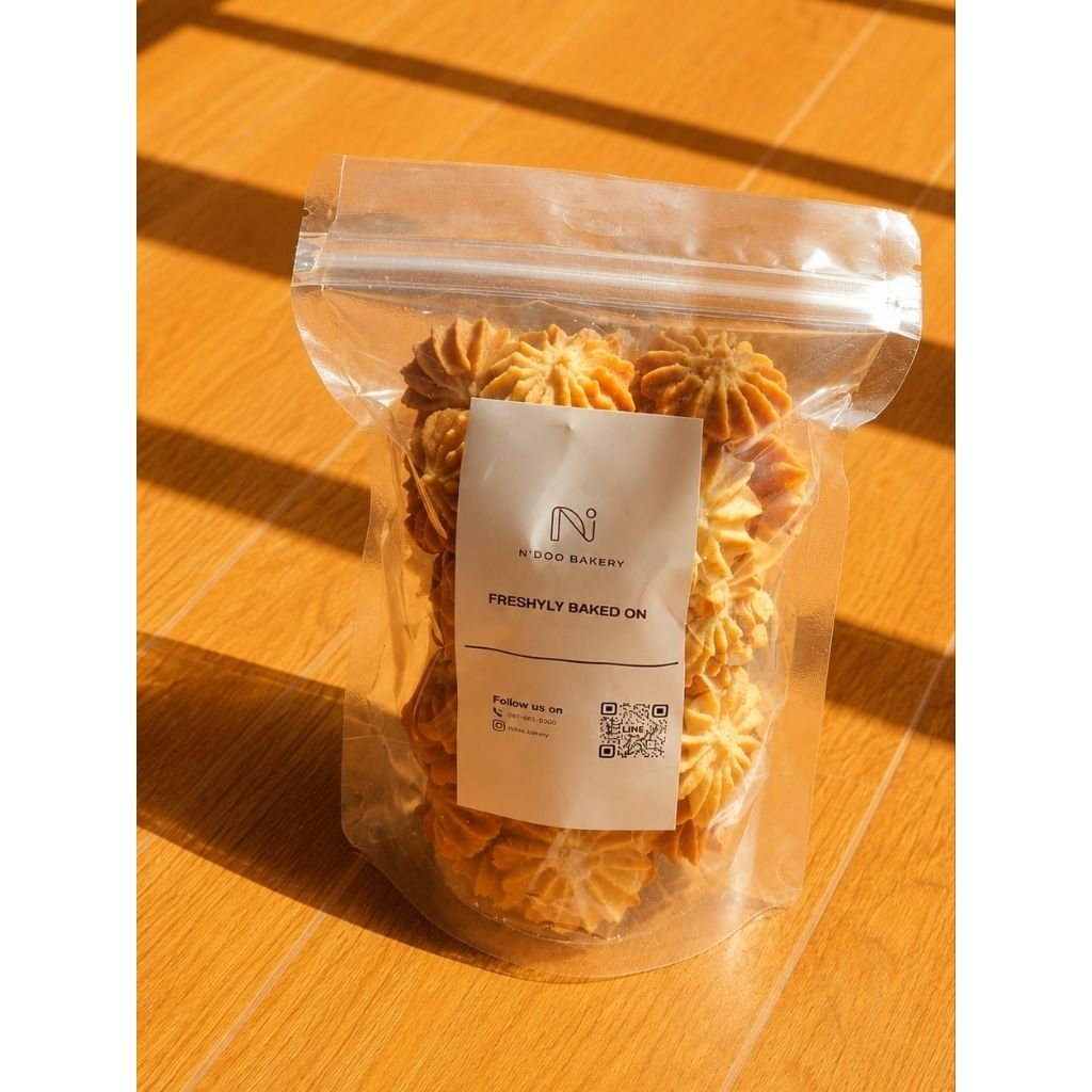 คุกกี้เนยสดแท้(Mini butter cookies)150 g.