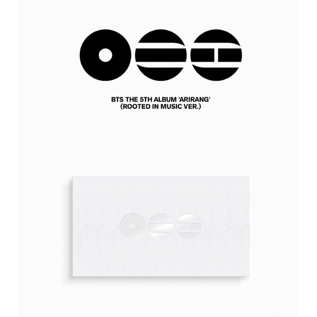 อัลบั้มบังทัน✅แท้/ใหม่  BTS Arirang Rooted In Music Ver.