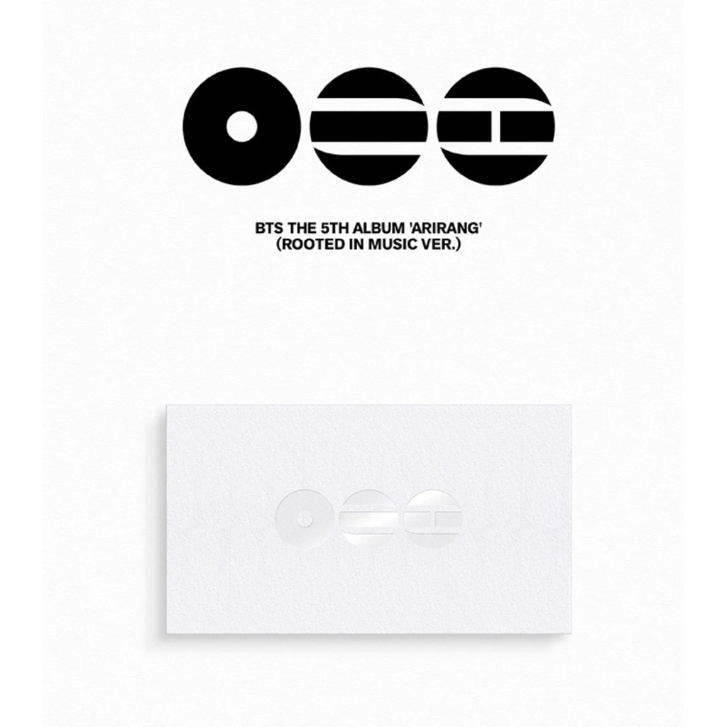 อัลบั้มบังทัน✅แท้/ใหม่ BTS Arirang Rooted In Music Ver.