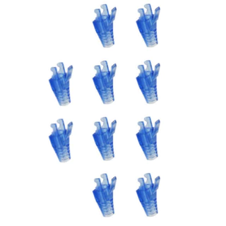 บูทครอบหัวแลน Link US-662XA CAT6 NEW CRYSTAL LOCKING PLUG BOOT, Transparent X สีใส สีแดง สีเขียว สีฟ้า สีเหลือง