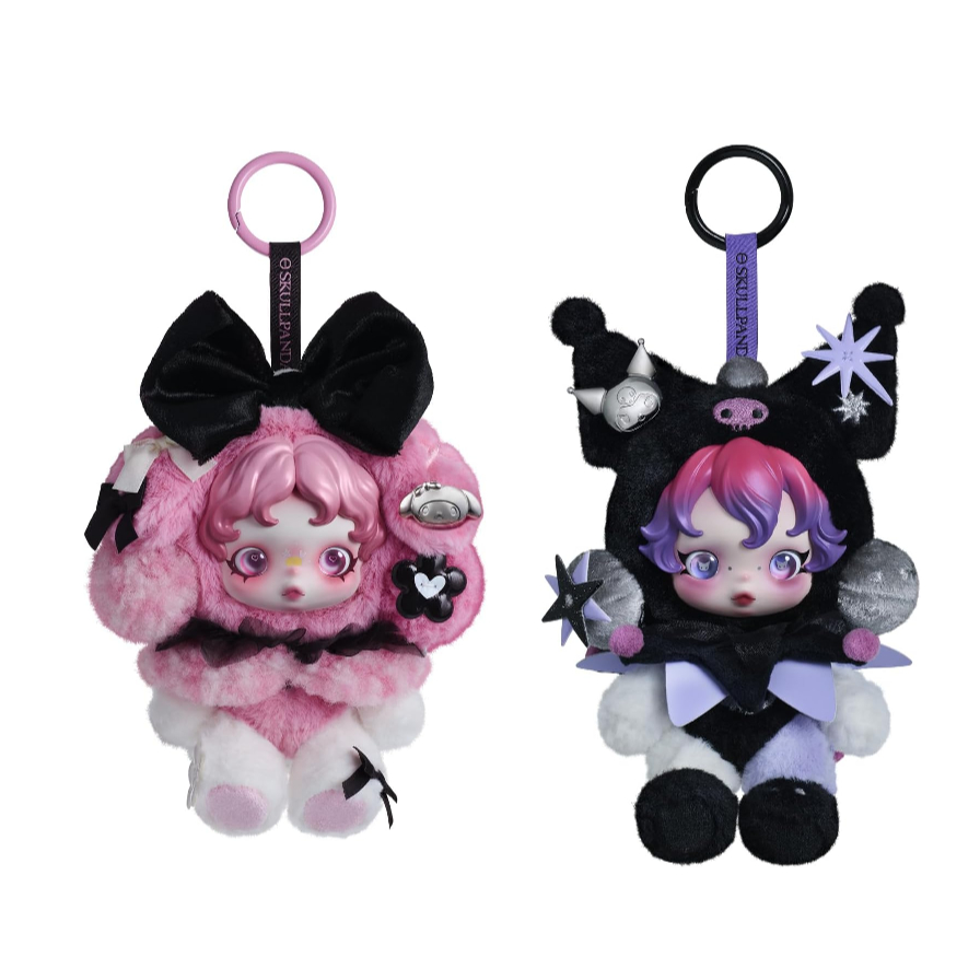 [Direct from Japan] POP MART Plush  doll SKULLPANDA MY MELODY & KUROMI Japan NEW