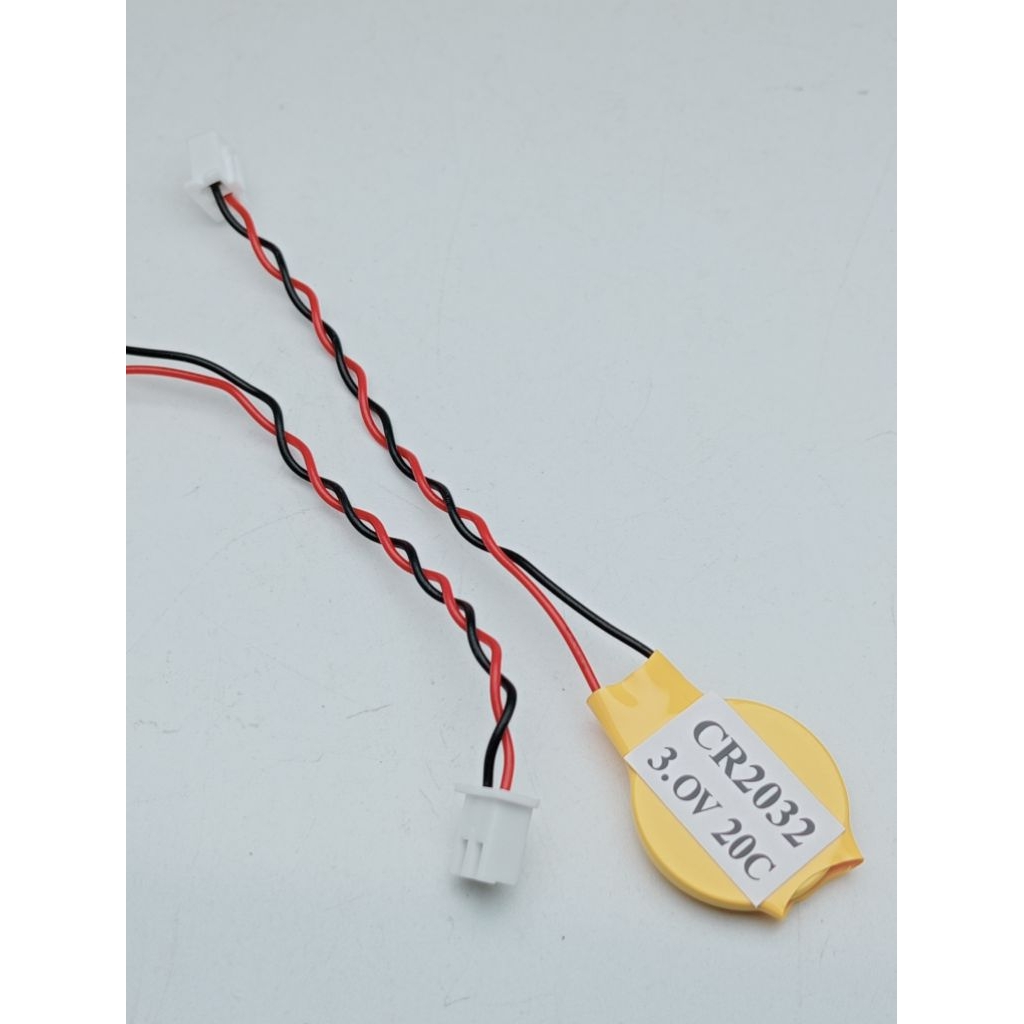 ถูกสุด! ของแท้ CR2032 พร้อมสาย CMOS แบตเตอรี่ คุณภาพดี ของแท้ มือ1