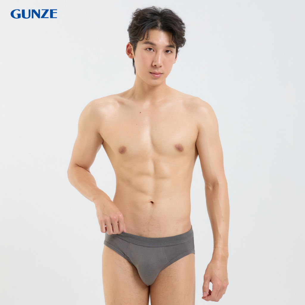 [Pack 3] GUNZE กุนเซ่ กางเกงในชาย รุ่น GS5603 (แพ็ค 3 คละสี ขาว ดำ เทา)