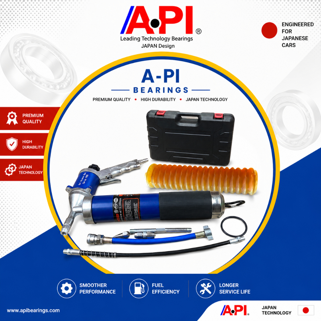 ปืนลมอัดจารบี ปืนอัดจารบีนิวเมติก ซิป กระบอกอัดจารบี 600CC 12000psi API H9005 (แถม สายปั้มลม)