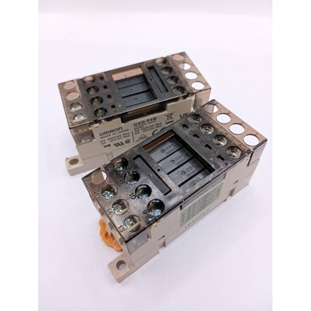 G6D-F4B  (Terminal Relay)G6D-F4B DC24V TERMINAL RELAY ช็อกเก็ตรีเลย์ หน้าคอนแทค 5A 250VAC 5A 30VDC ❌