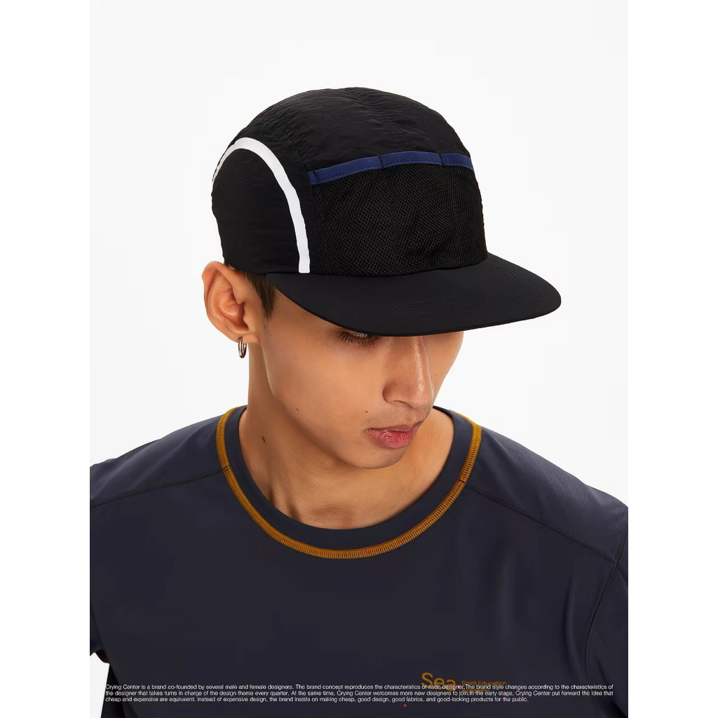 CryingCenter หมวกแก๊ปกันแดด/ออกกำลังกายระบายอากาศได้ดี Mesh Baseball Cap