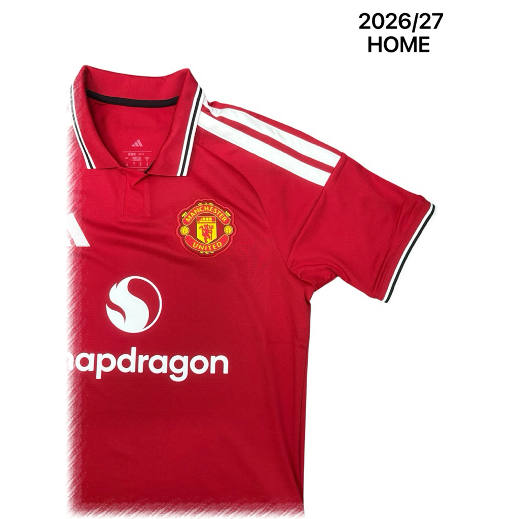 🔴 2026/27 เสื้อทีมฟุตบอล Manchester United HOME เกรดแฟนบอล (Replica)