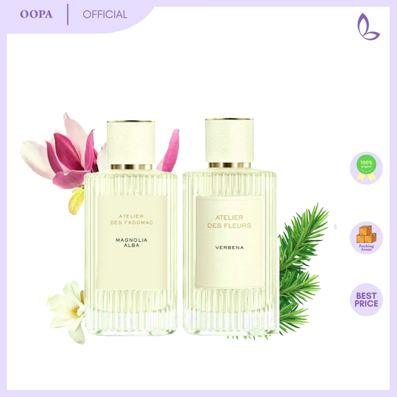 Magnolia Alba Verbena/cedrus EDP 50ML น้ำหอมแท้ กลิ่นแม็กโนเลีย-เวอร์บีน่า มาแรง หรูหรา ติดทน