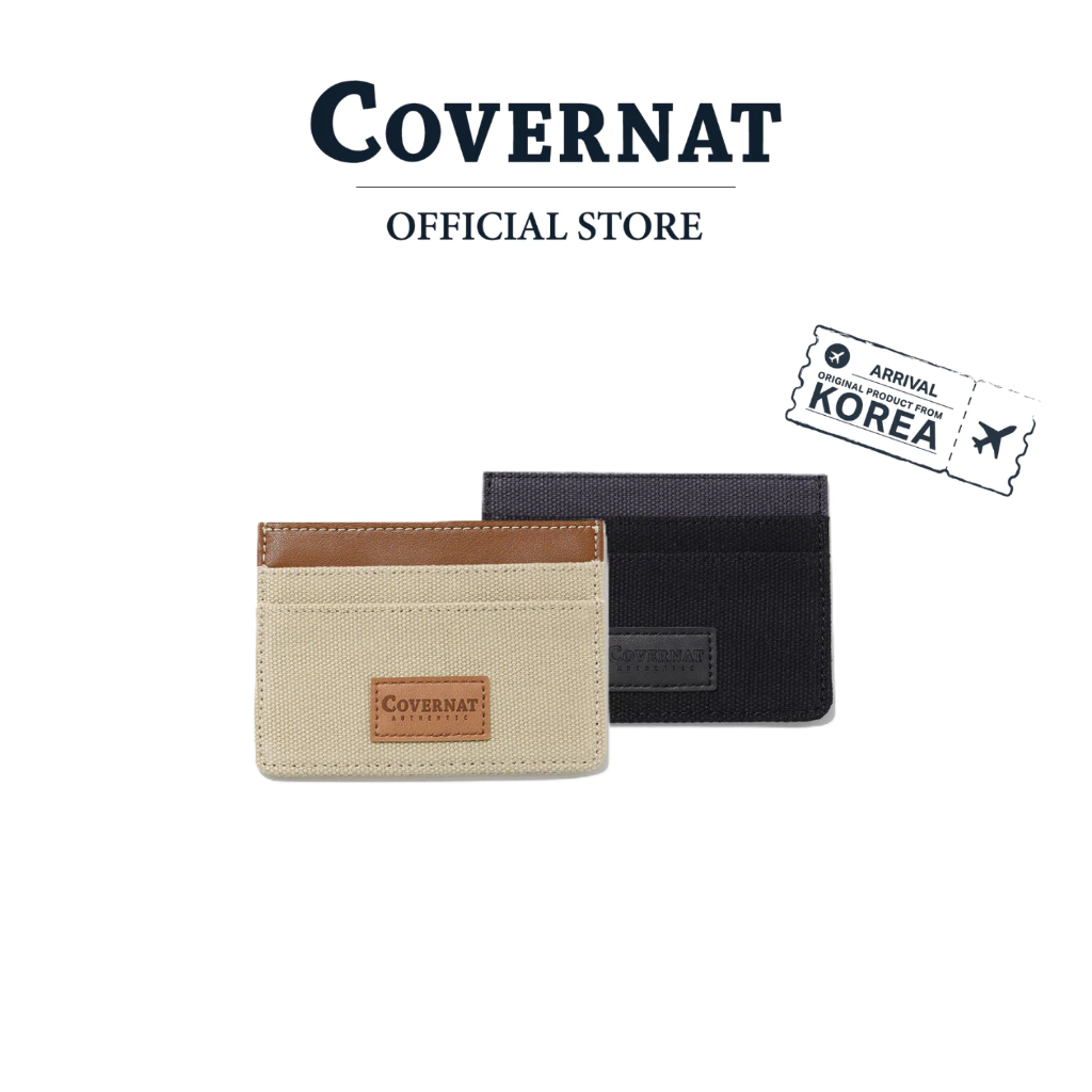(ของแถม ไม่จำหน่าย) COVERNAT CANVAS CARD HOLDER