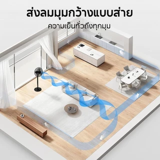 YOTEX พัดลม 16 นิ้ว พัดลมตั้งพื้น มอเตอร์นำเข้า ปิดเสียงสุดยอด ปรับความเร็วลม 3 ระดับ พัดลมอุตสาหกรรม Stand Fan