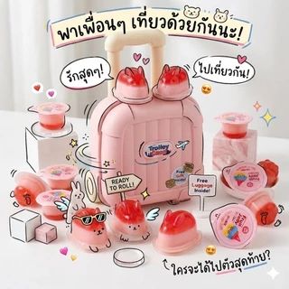 ซื้อขนม แถมฟรี กระเป๋ามินิสุดน่ารัก มีทั้ง มินิพุดดิ้ง ช็อกบอลสีทอง ช็อกโกแลตบิสกิต ไวท์ช็อกโกแลตชาร์โคล
