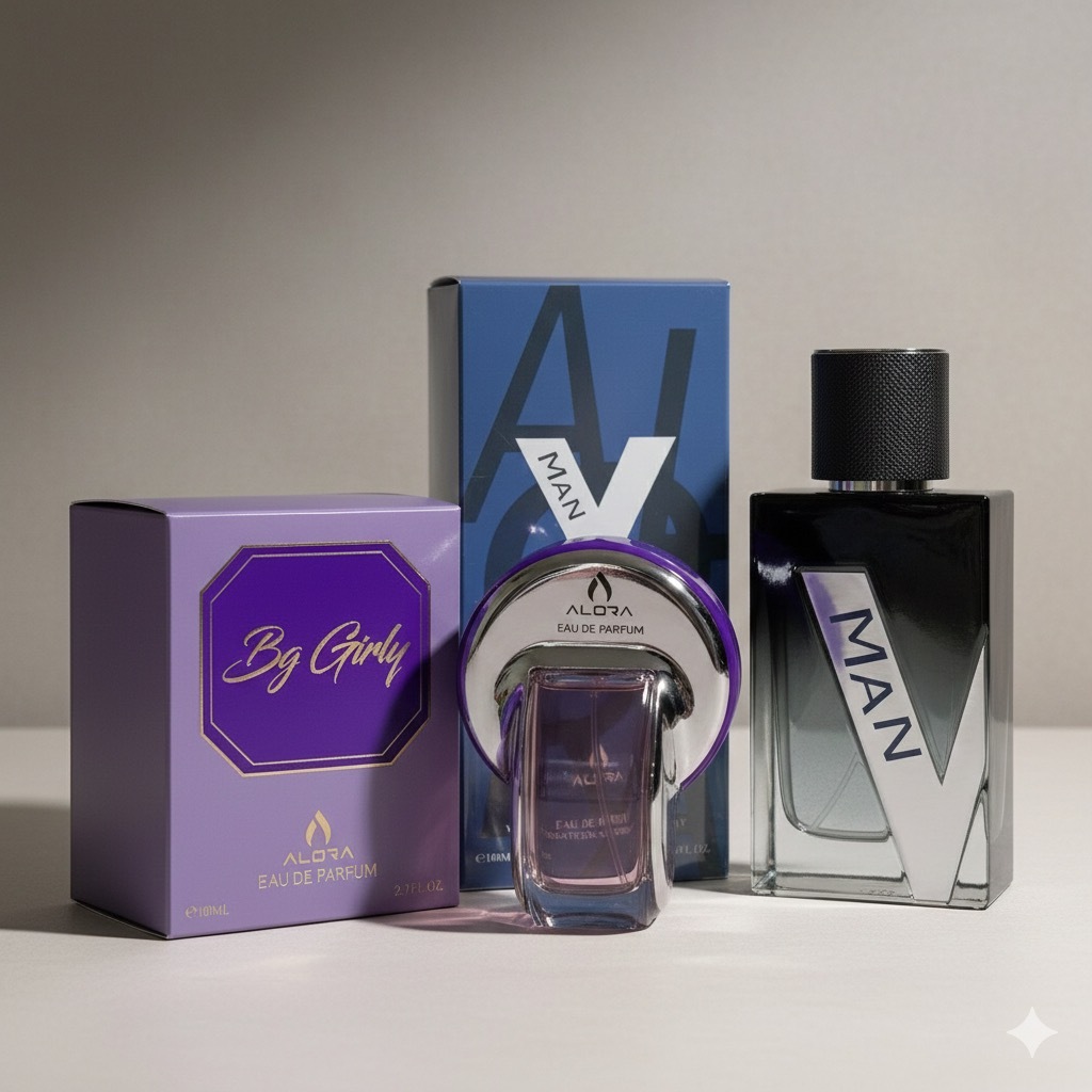 โปรคู่2ขวด น้ำหอมALORA BG GIRLY น้ำหอมกลิ่นแป้ง น่ารัก น่าเข้าใกล้ EDP 80MLน้ำหอมUnisex-3257