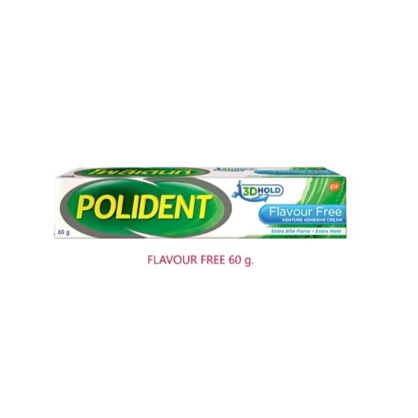 *POLIDENT DENTURE ADHESIVE CREAM FRESH MINT 60G โพลิเดนท์ ครีมติดฟันปลอม กลิ่นมิ้นท์ 60กรัม Veldent เวลเดนท์