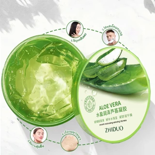 【LIVE ยกลัง12】 Aloe Vera Soothing Gel เจลว่านหางจระเข้ 99% ให้ความชุ่มชื้น มอยส์เจอร์ไรเซอร์ Moisturizer Skincare 300 g.