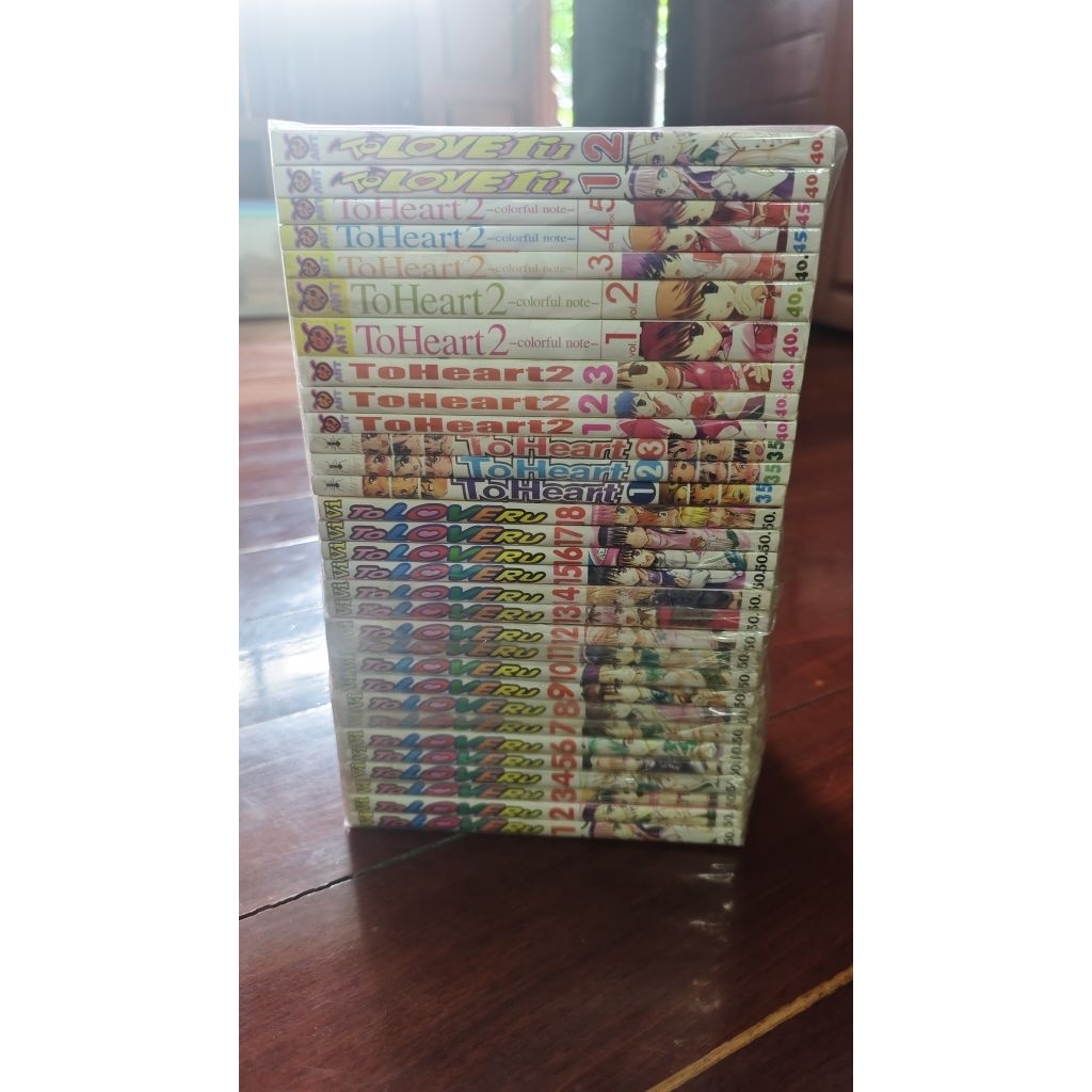 To Love Ru + To Heart 2 ภาค รวม 31 เล่ม สภาพบ้าน/สะสม หายากมาก ToLoveRu