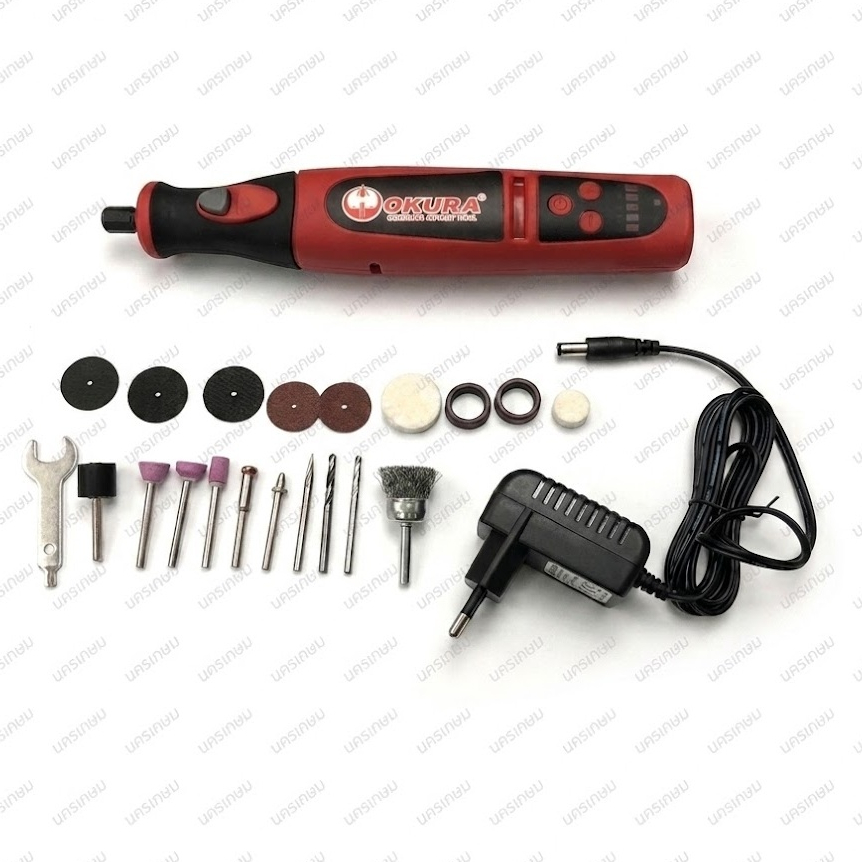 OKURA เครื่องเจียรไร้สาย7.2V รุ่น A-OK-MG29B ของแท้100%
