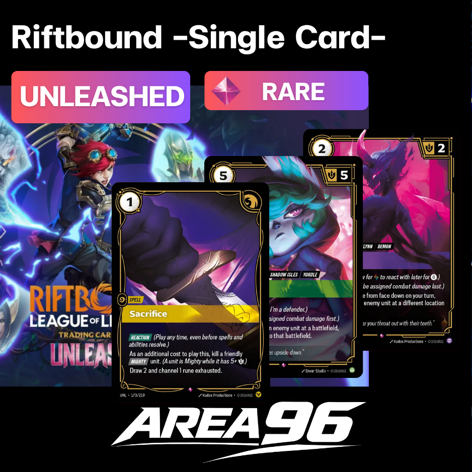 【Unleashed Set 3】ระดับ Rare Riftbound TCG Single Card【Riftbound: League of Legends TCG ENG】