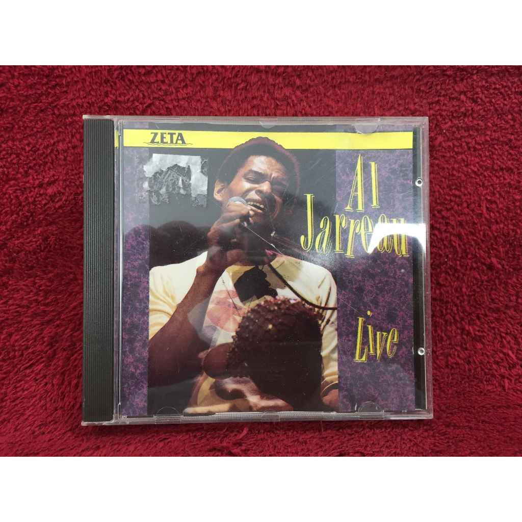 CD Al Jarreau – Live สภาพตามรูปปก AA318-3