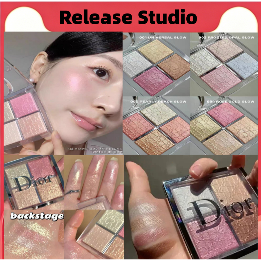🔥พร้อมส่งของแท้! Glow Face Palette 10g พาเลทไฮไลท์และปัดแก้ม มอบผิวเปล่งประกายฉ่ำวาว เล่นแสงสวยตลอดวัน