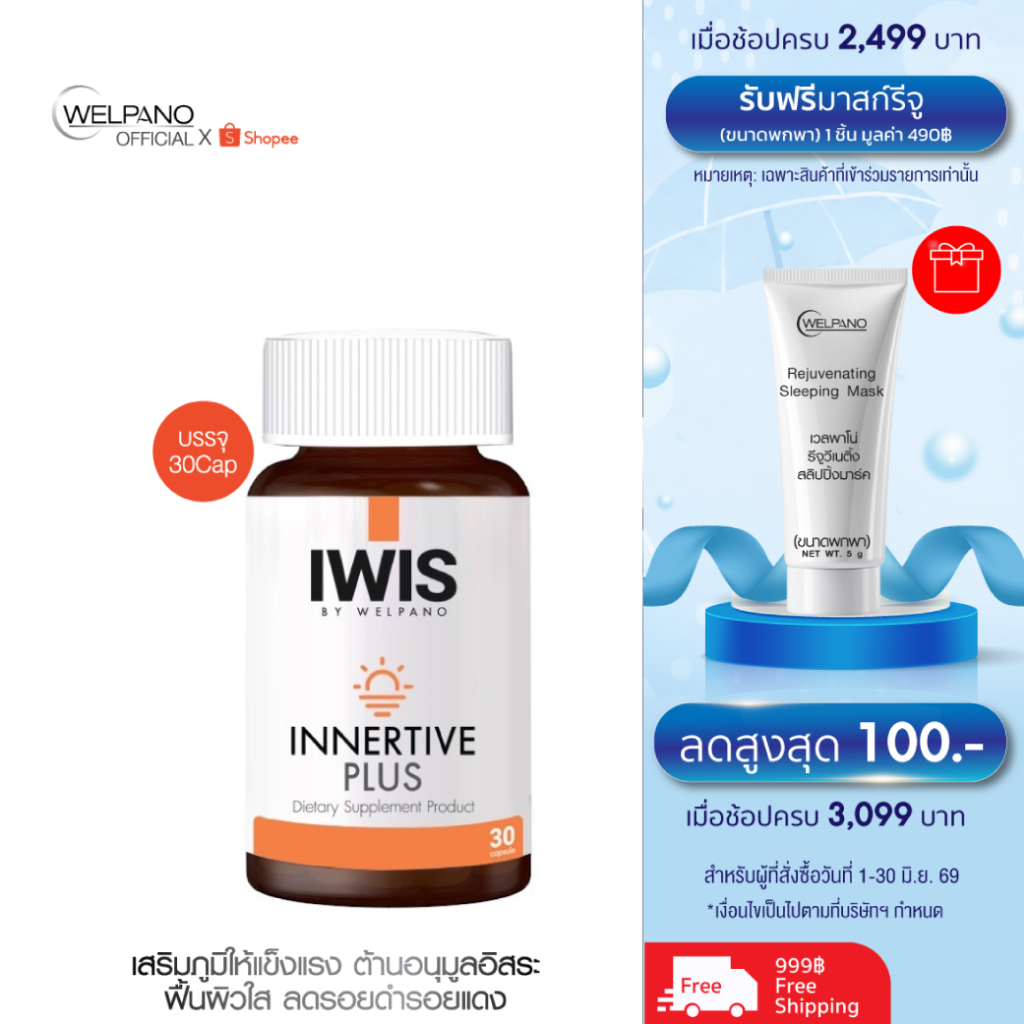 IWIS INNERTIVE PLUSจำนวน 1 ขวด