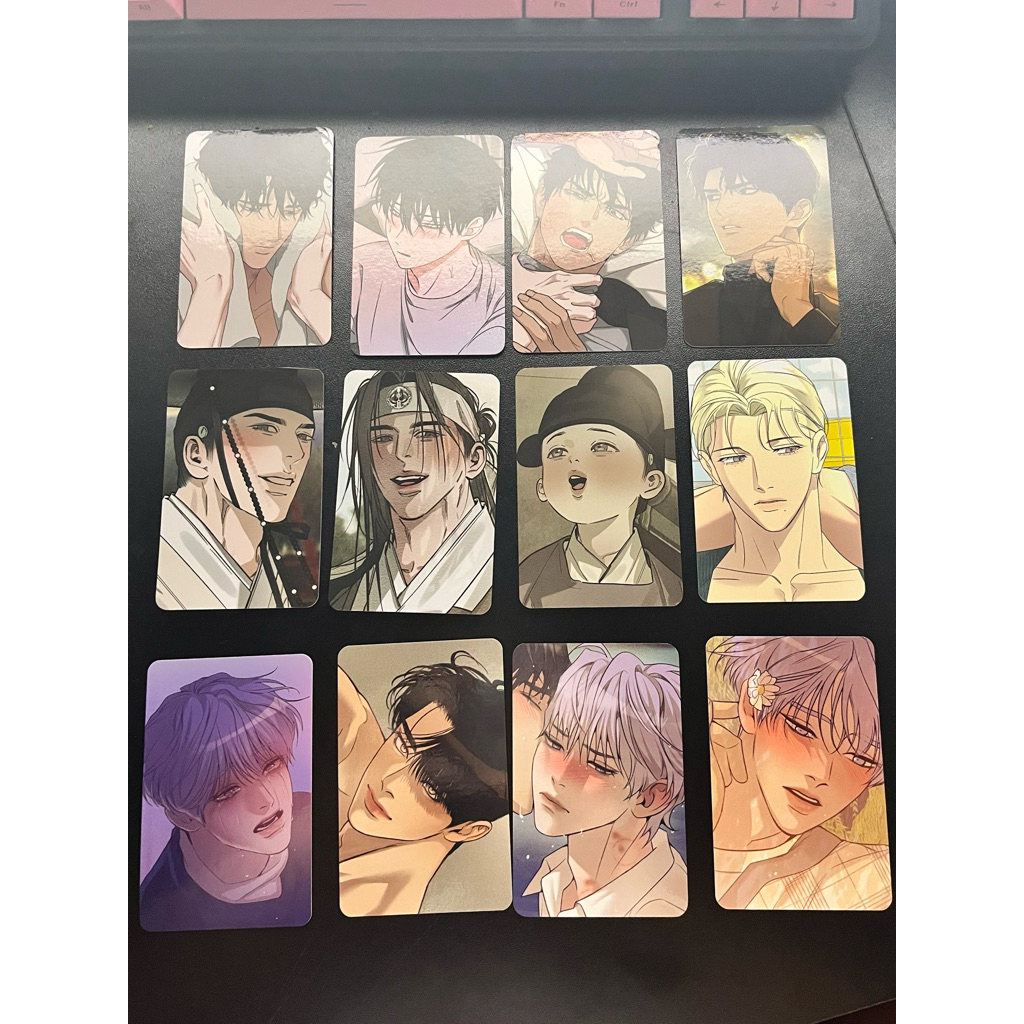 การ์ด manhwa bl แบบสุ่ม มีทั้งธรรมดาและสเป