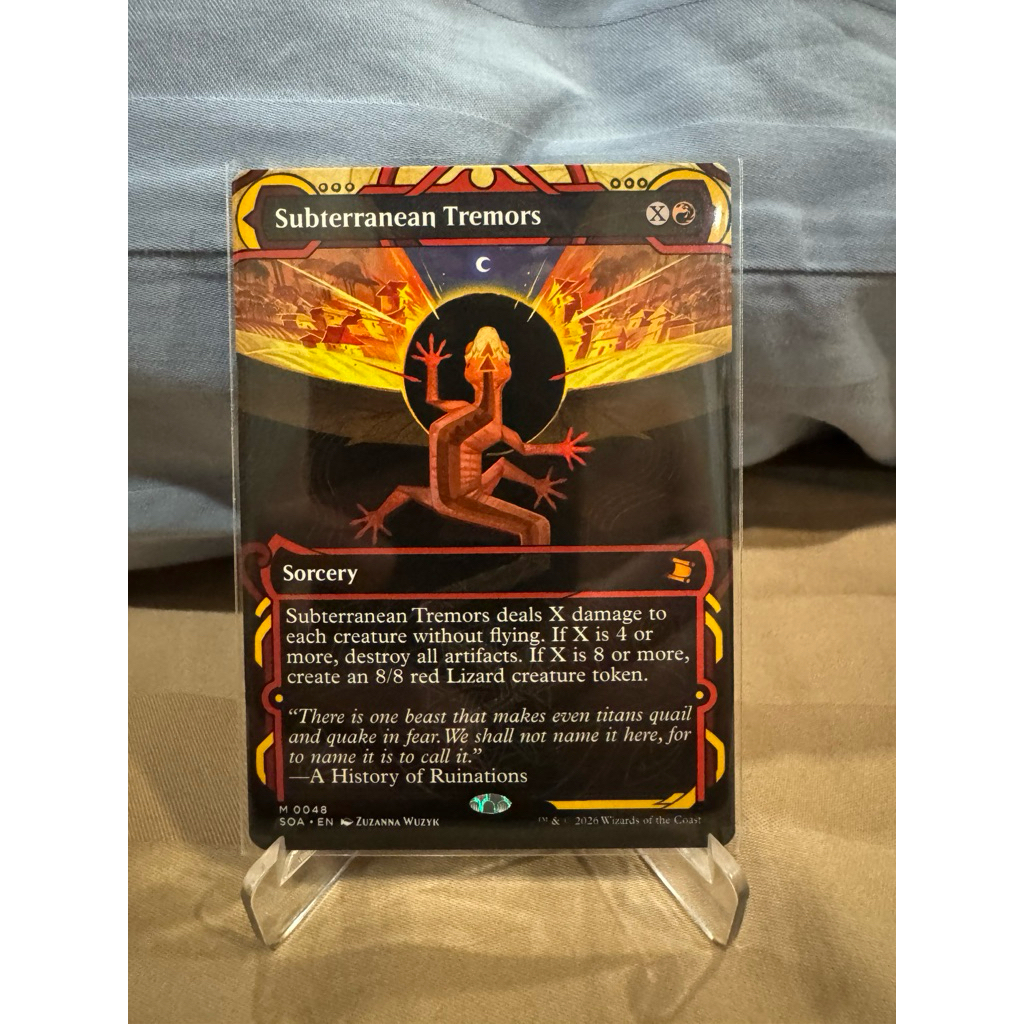 MTG Secrets of Strixhaven Mystical Archive: Subterranean Tremors
