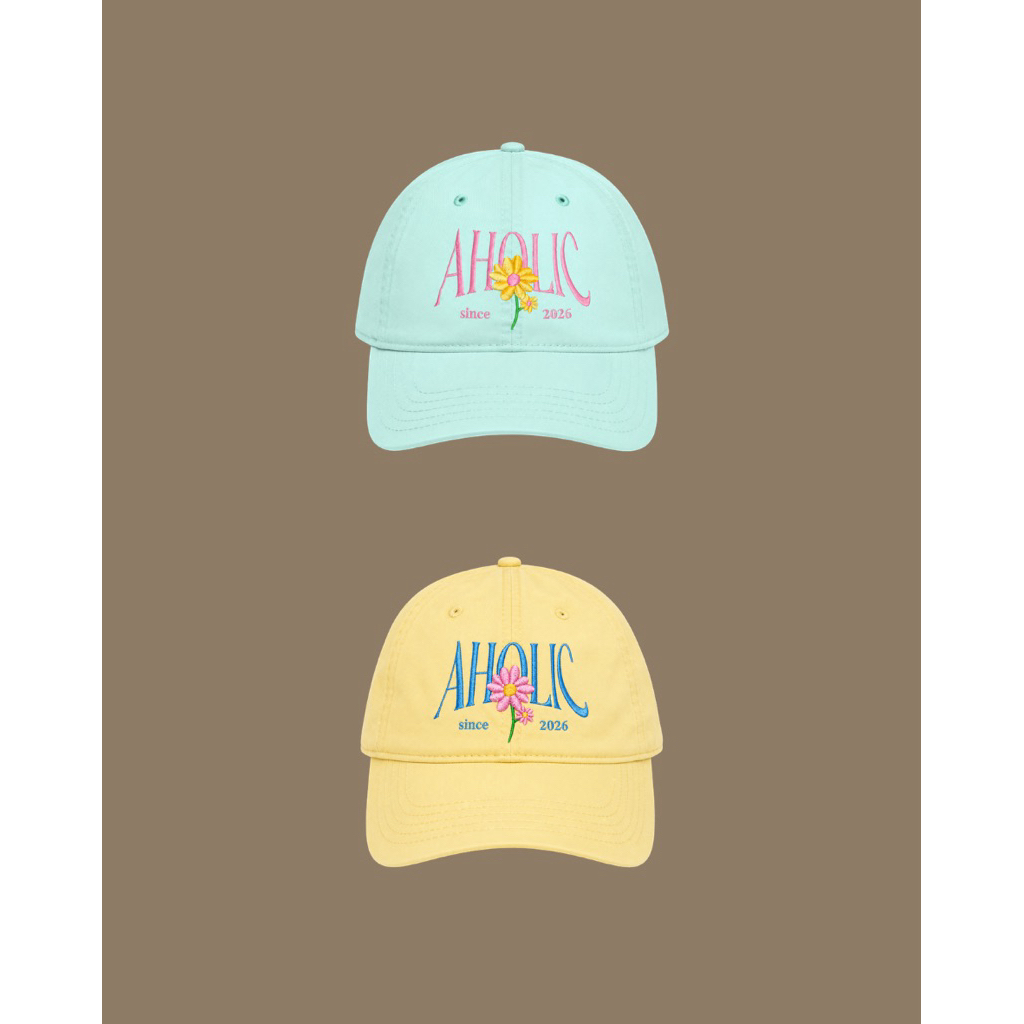 AHOLICBKK | Aholic Bloom Cap - หมวกงานปัก