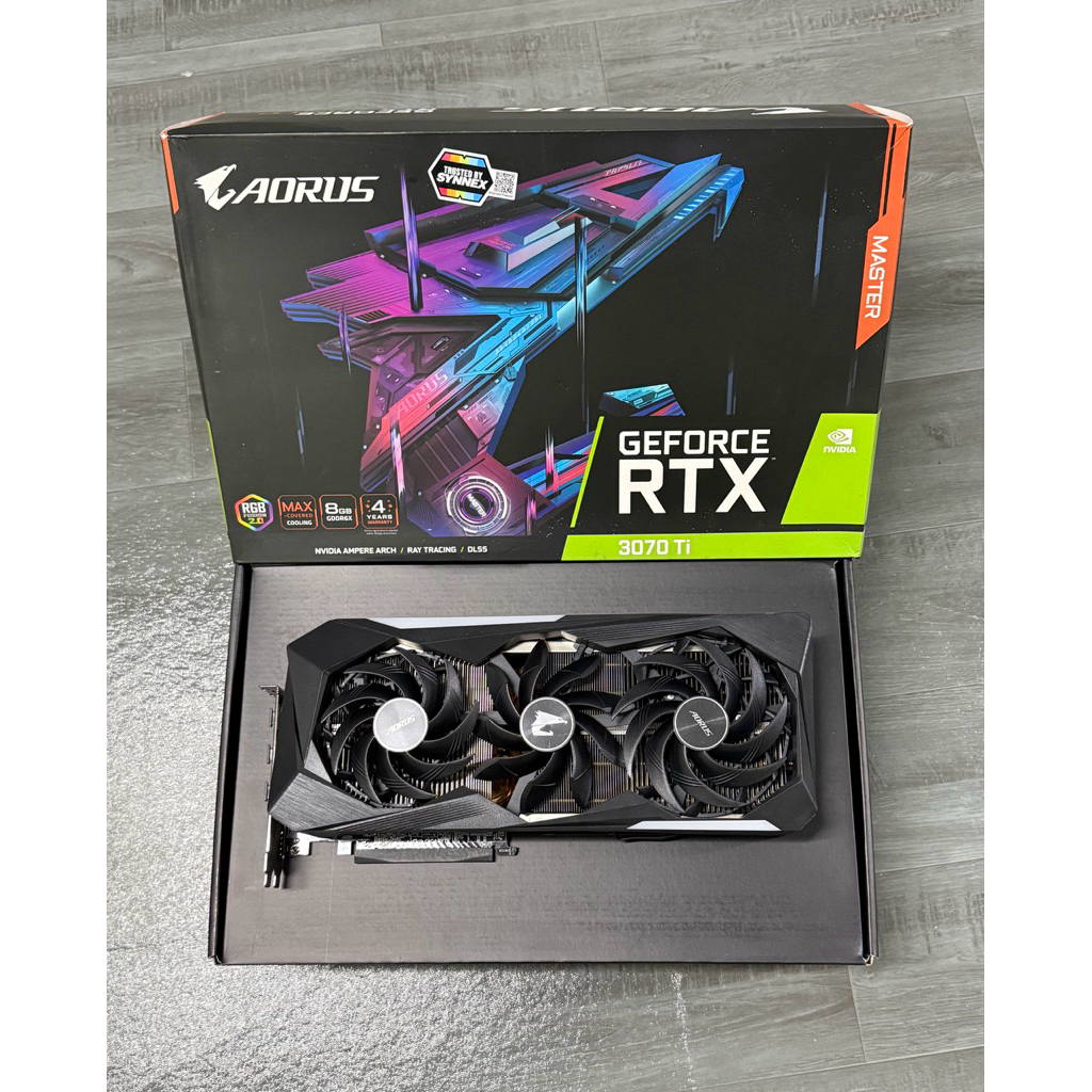 🔥AORUS RTX 3070Ti MASTER 8GB🔥