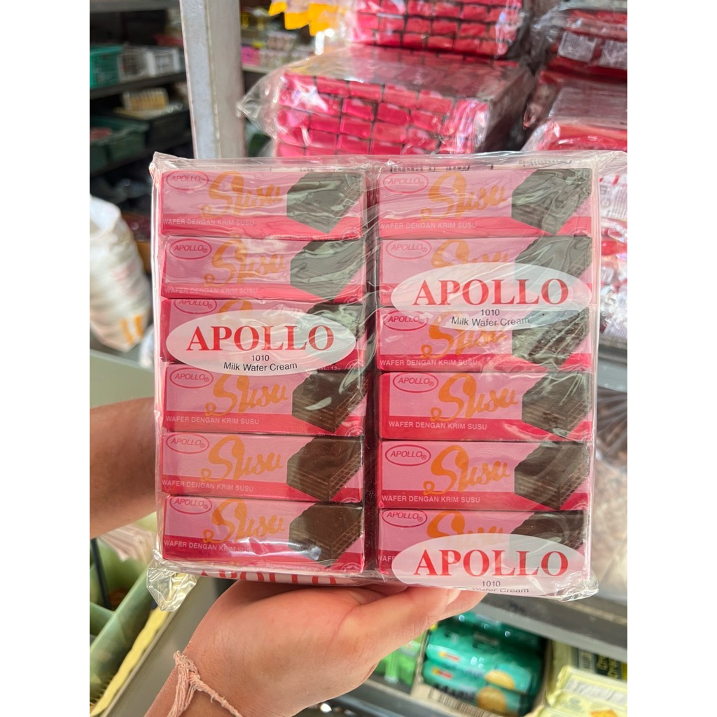 ช็อกโกแลตนมมาเลApollo 48ชิ้น