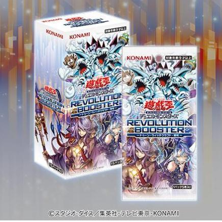 Yugioh BOOSTER PACK : Revolution Booster: Toon / Witchcrafter / Unchained (Box Yugioh ภาษาญี่ปุ่น)