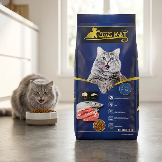 อาหารแมว Kamu Kat คามุแคท 15 กก.