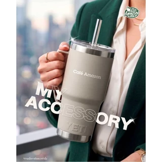 แก้วสแตนเลสคาเฟ่อเมซอน X YETI 625 ml.