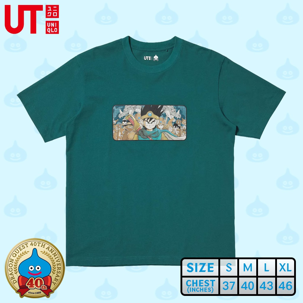เสื้อยืด Uniqlo UT - Dragon Quest 40th 0255