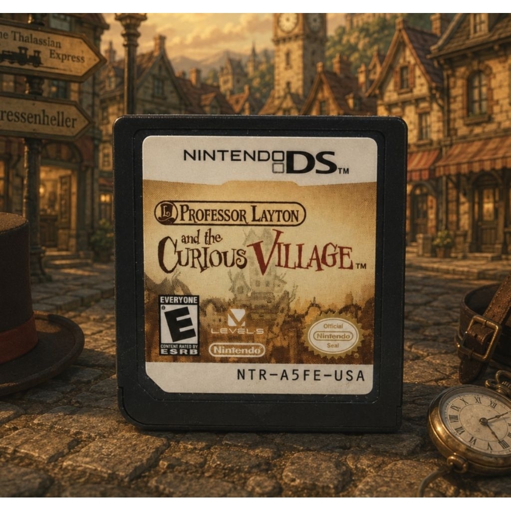 แผ่นเปล่า ds อังกฤษ Professor Layton