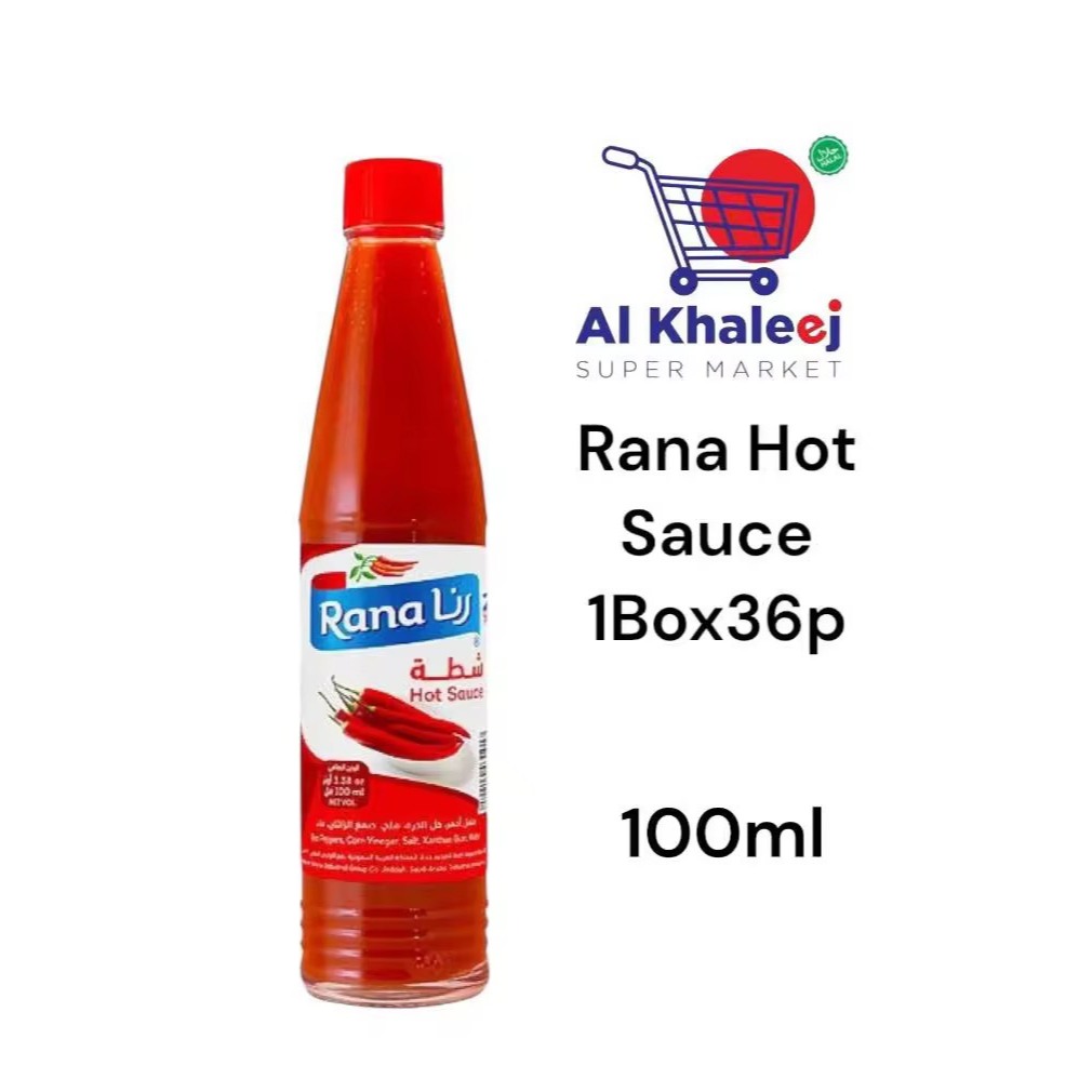 Rana Hot Sauce 100ml (1Box36p)