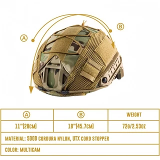 【จัดส่งจากกรุงเทพฯ】อะไหล่ผ้าคลุมหมวกกันน็อค ลายพราง Camo ติดตั้งง่าย กันแดด กันฝุ่น
