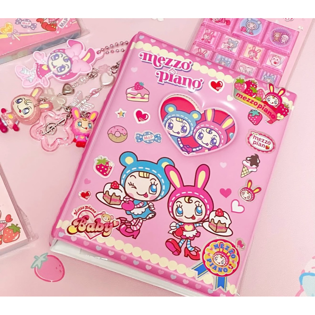 สมุดโน็ต📝 mezzo piano โน็ตสติ๊กเกอร์  [สินค้าพร้อมส่ง]  #mezzopiano #mezzo