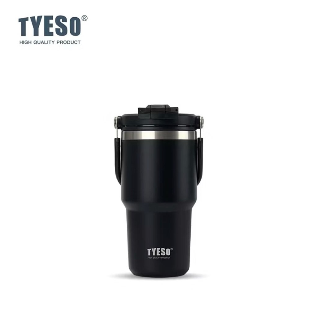 TYESO แก้วเก็บความเย็น สเตนเลส 304 รุ่น 33#C แก้วน้ำเก็บความเย็น กระติกเก็บความเย็น กระติกน้ำเก็บควา